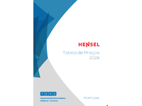 Hensel - Tabela de preços 2024