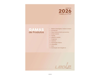 LED UP tabela Preços 2025