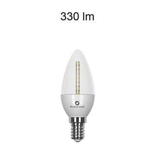 Lampada de Led Flama Clara E14 4W 2700K