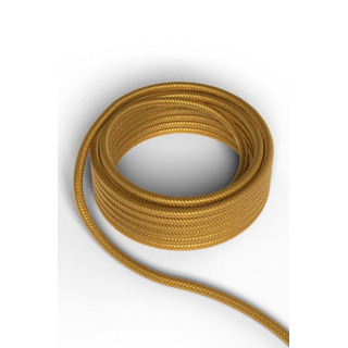 Cabo Textil 2x075mm 1.5mts Ouro
