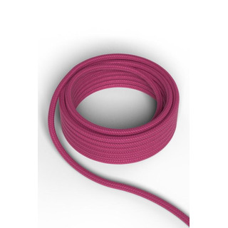 Cabo Textil 2x075mm 1.5mts Rosa