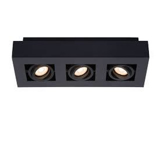 Projector Led Dimavel Triplo Xirax Preto GU10 3x5W 2200K/ 3000K IP20 09119/ 16/ 30