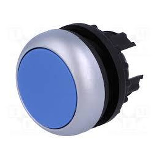 EatonMoeller - Botão de Pressão 22mm Azul  M22-D-B