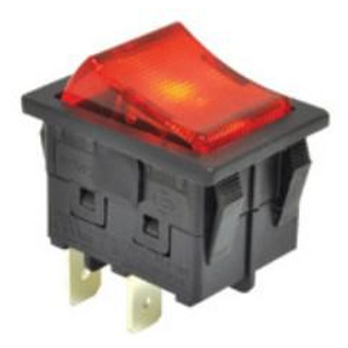 Interruptor F-11405-L com Luz sem Proteçãp Laranja 0949910005