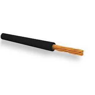 Fio H07Z1-K (AS) 1X1.5 Preto Livre Halogénio