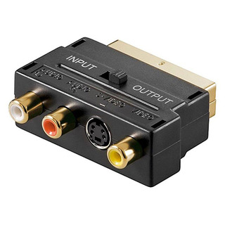 ADAPTADOR SCART/RCA/S-VIDIO HAMA    01042357