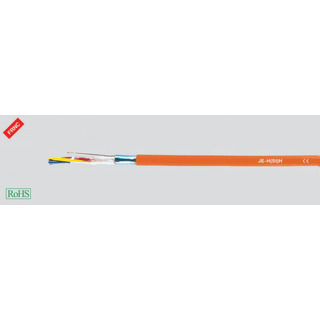 Cabo JE-H (ST) H E30 FE180 1x2x0.8 Resistente ao Fogo Laranja