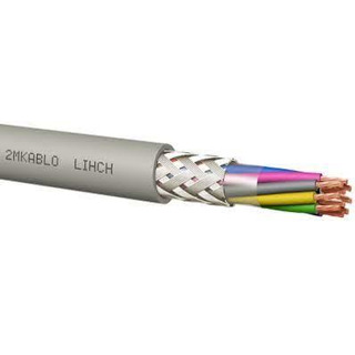 LIHCH Cabo 4x1.5 Cinzento Livre de halogénio