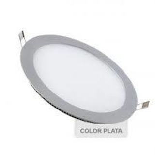 Downlight Redondo Encastrar 12W 770Lm 3000K Aro Prata