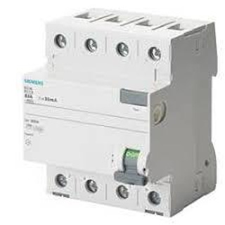 Siemens - Interruptor Diferencial 4P 63A AC 300mA 5SV46460