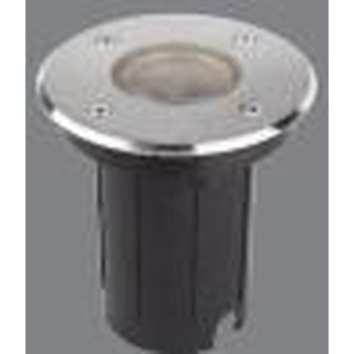 Projetor de Pavimento Gil 120º Led GU10 Max.7W Aro Quadrado 125x125mm de Inox com Lampada IP67 001.121SC.GU10.54