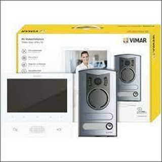 Kit de Video DUE FILI com Monitor Tab Free 4,3 Saliente para 6 Inquilinos ELK7558G06