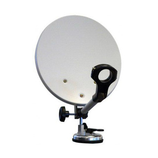 Kit Antena Satelite 35cm Portatil com Mala para Autocaravana