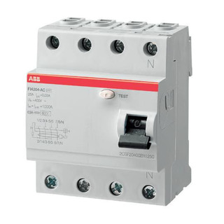 F204AC Interruptor Diferencial 4P 63Amp 300mA AC