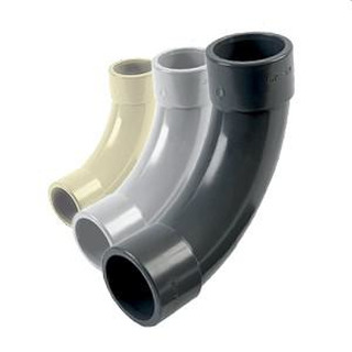 Curva para Tubo VD 25 Creme