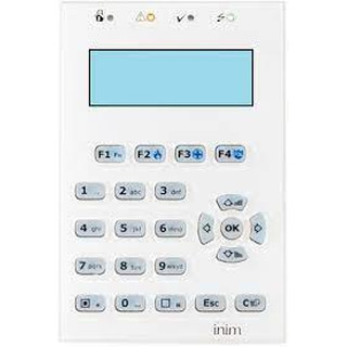 Teclado para Kit de Intrusão Display LCD Branco NCODE/ GB