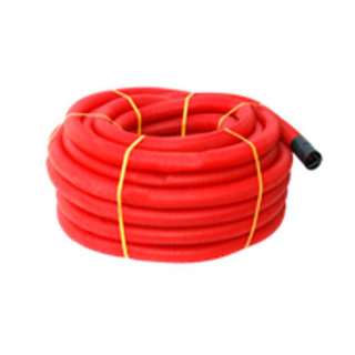 Tubo Corrugado 110mm para Electricidade Vermelho Rolo 50Mt