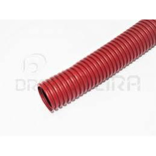 Tubo Corrugado 90mm para Electricidade 450NW Vermelho Vara Mt