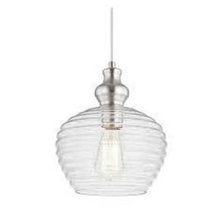 LUMPUR Suspensão em Metal/ Vidro 24Cm 1xE27 10556