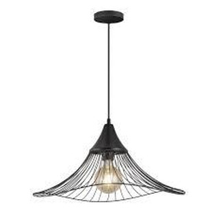 MINA Suspensão Metal Preto 72Cm 1xE27 10757