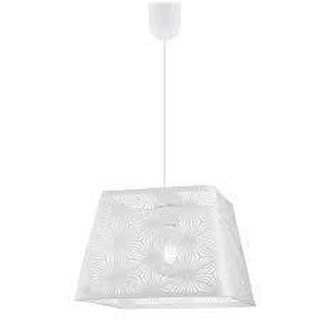 TULON Suspensão em Metal Branco 30Cm 1xE27 10823