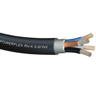 Cabo RV-K 0.6/ 1Kv 3G50 25mm Preto