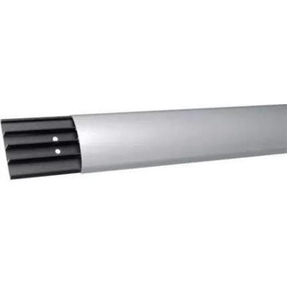 Calha de Passagem de Chão 70x17mm Aluminio Cinzenta mt 180750ELN