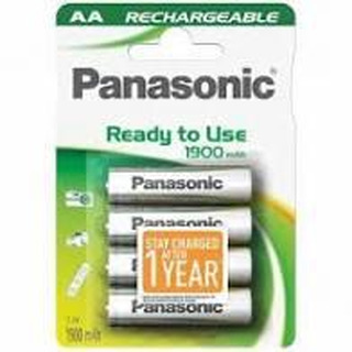 Panasonic - Pilha Recarregavel 1.2V 1000mAh Blister de 4 Unidades HHR-3LVE AA