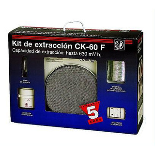 S & P ( Soler & Palau ) - Kit De Extração De Cozinha CK60F-KIT 5211364400