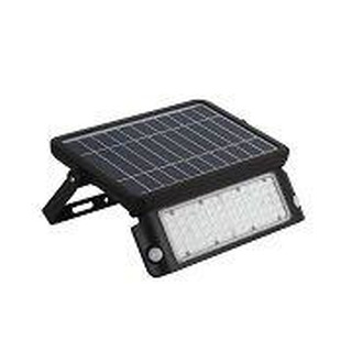 Aplique de Led Solar 10W IP65 4000K Preto