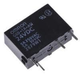 Omron - Relé para Circuitos Impressos Mini 5A 24Vdc G6D-1A-ASI