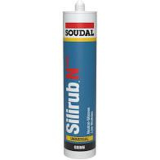 Soudal - Silicone Silirub N Cinzento 119305