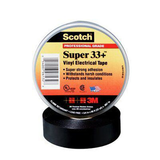 Fitas scotch Super 33 19mmx20m Preta 7000042541
