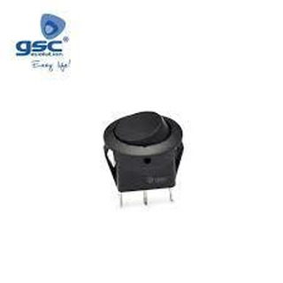 Interruptor de Painel ON-OFF 10A 250V Preto 001105504
