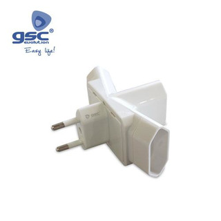 Ficha Tripla Saida sem Terra 10/ 16A 2200W