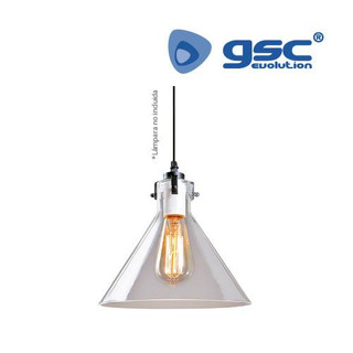 Suspensão G.TRIANGULAR E27 60W Max.Cristal