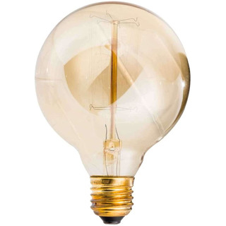 Lampada Filamento Carbono Led Globo G95 40w E27 2200K