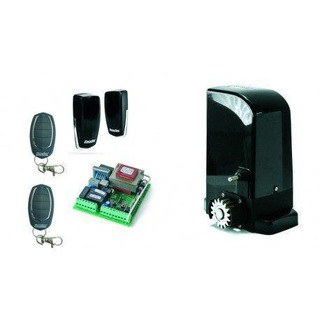 Kit SLIDE 1024 Motor de Correr 24Vdc até 1000Kg   MC60 MF30 2 FALK TRF150VA(Bateria nao incluida)