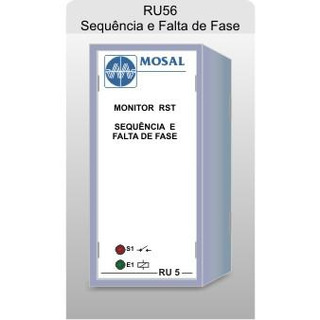 MEGA - Relé Monitor Sequencia e Falta de Fase 400Vac RU5640A1