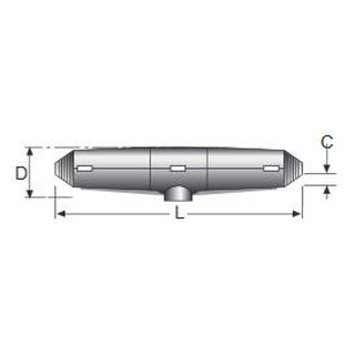 União De Resina 4x10/4X25mm S25-M12