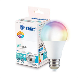 GARSACO - Lampada Led Inteligente SMARTY A60 E27 9W 800Lm RGB 2700-6500K 200651000