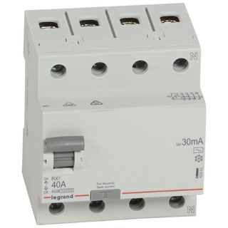 Legrand - Interruptor Diferencial RX3 4P 40A 30mA