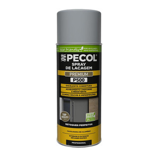 PECOL - Spray Tinta Acrilica Aluminio Claro Ral 9006 400ml