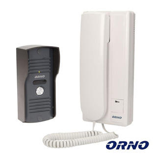 ORNO - Kit Intercomunicador Audio com Pala 2 Fios 230V OR-DOM-RL-913