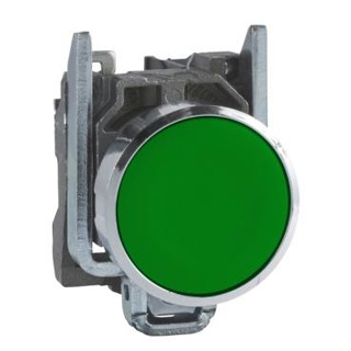 Botão Rearme Verde Com Contato 1NA XB4BA31