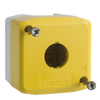 Botoneira Saliente Para 1 Botão De Emergência Amarelo XALK01