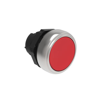 Cabeça de Botão de Pressão á Face Vermelho para Furo 22mm LPCB104