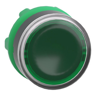 Schneider - Cabeça De Botão Luminoso Para Led Verde ZB5AW333