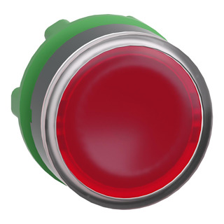 Cabeça De Botão Luminoso Para Led Vermelho ZB5AW343