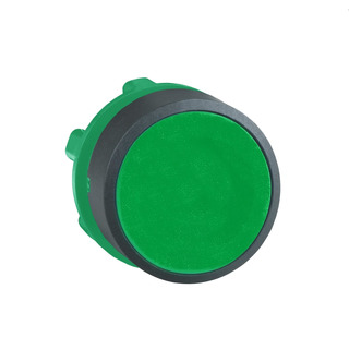 Schneider - Cabeça De Botão Pressão Verde Para Furo 22mm ZB5AA3